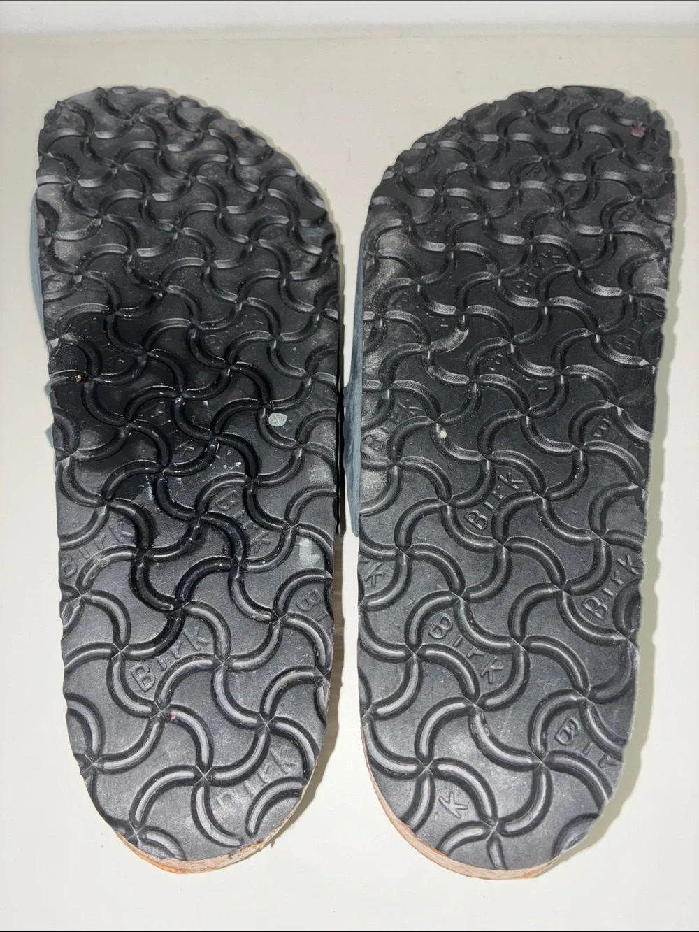 Birkenstock Granada Black Strappy Two-Buckle Sandals  40 L 9 M 7